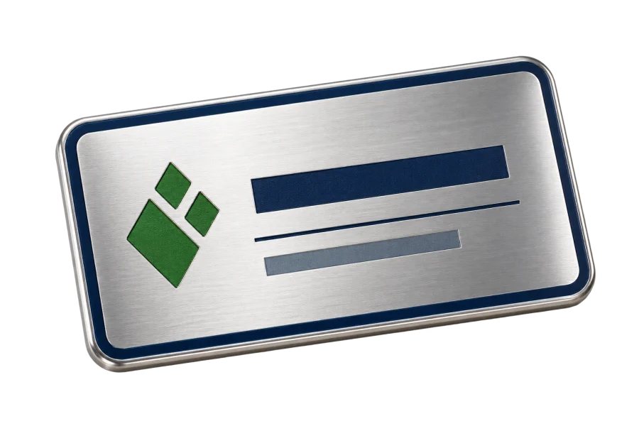 NDB Custom Name Badge